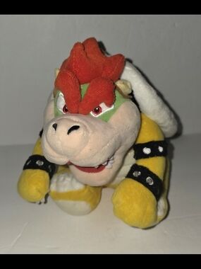 Super Nintendo World Bowser Plush Universal Studios Mario Bros Stuffed Animal